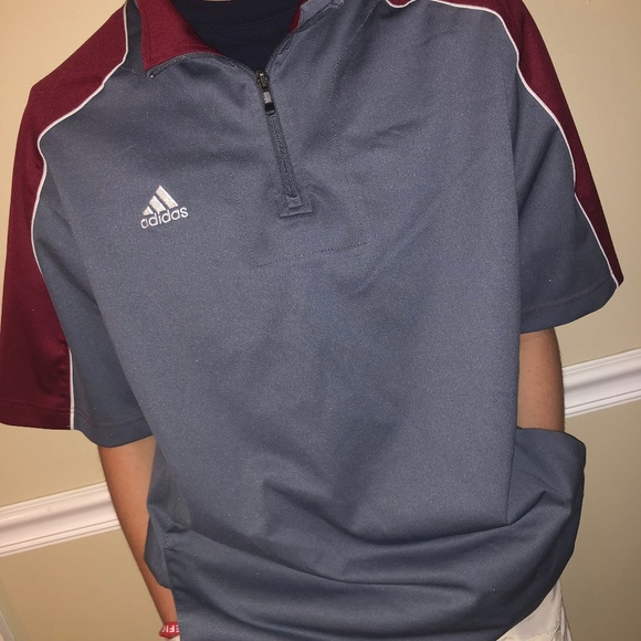 adidas Other - Adidas 1/4 Zip Polyester Pullover